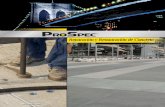 Reparación y Restauración de Concretoprospec.com/uploads/file/ProSpec CCR Spanish 2014r.pdf · • Imprimadores y Agentes de Adhesión • Shotcrete Sistemas de Preparación de