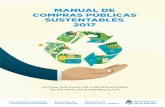 MANUAL DE COMPRAS PÚBLICAS SUSTENTABLES 2017 · 1 MANUAL DE COMPRAS PÚBLICAS SUSTENTABLES 2017 OFICINA NACIONAL DE CONTRATACIONES SECRETARÍA DE MODERNIZACIÓN Secretaría de Ambiente