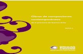 Obras de compositores contemporáneos - ABCservicios2.abc.gov.ar/recursoseducativos/editorial/... · 2014-01-08 · Este libro corresponde al tomo 2 de Obras de compositores contem-