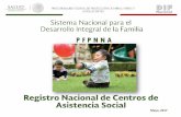 Presentación de PowerPointsitios.dif.gob.mx/pdmf/wp-content/uploads/2018/12/RegistroCentrosAsis... · Niños, Niñas y la Familia del Estado de Coahuila. 7 Revisión PFPNNA Se realizaron