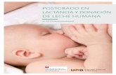 POSTGRADO EN LACTANCIA Y DONACIÓN DE LECHE HUMANA · 2019-09-24 · La Universitat Autònoma de Barcelona (UAB), UMan-resa (UVic-UCC), la Asociación Catalana Pro Lactancia Materna