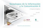 Tecnologías de la Información y la Comunicación IIrepositorio.cbachilleres.edu.mx/wp-content/material/...• Favorecer redes de aprendizajes que permitan, a través de la interdisciplinariedad