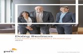 Doing Business - PwC · de la guía de negocios Doing Business 2019, compuesta por un compilado de información delicadamente seleccionada que abarca tópicos culturales, clima de