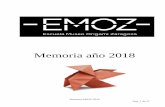Escuela Museo Origami Zaragoza - Memoria año 2018emoz.es/Memoria/Memoria2018EMOZ.pdf · mundial, el VOG (Vietnam Origami Group). Desde marzo a junio, llenarán todas . Memoria EMOZ