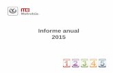 Informe anual 201520152015 - Metrobús - Ciudad de Méxicodata.metrobus.cdmx.gob.mx/transparencia/documentos/art14/... · 2016-04-26 · Informe anual 201520152015. OperaciónOperación.