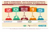 LO/AS PARTICIPANTES RECIBEN SU TÍTULO DE DIPLOMADO EN COMUNICACIÓN PÚBLICA Y … · 2017-04-19 · LO/AS PARTICIPANTES RECIBEN SU TÍTULO DE DIPLOMADO EN COMUNICACIÓN PÚBLICA