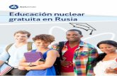 Educación nuclear gratuita en Rusiaatomhrs.com/static/brochures/2018_Брошюра_Атомное образование... · Averigua la can-tidad de lugares para estudiar 1 página