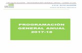 PROGRAMACIÓN GENERAL ANUAL 2017-18ceoaltoalagon.centros.educa.jcyl.es/sitio/upload/Programacion_General_Anual_2017-18.pdf2.11. Horario general del centro, con especificación de los