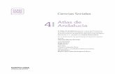 4 Atlas de Andalucía...4 El relieve de interior En el relieve interior de Andalucía se pueden distinguir tres partes: • Sierra Morena , situada al norte. Sus mon - tañas tienen