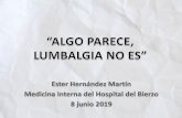 Ester Hernández Martín Medicina Interna del Hospital del ...Monofásica y polisintomática Desorden en el SNC en individuos genéticamente predispuestos desencadenado ante estímulos