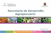 Secretaría de Desarrollo Agropecuario · 2018-04-12 · Componente Extensión e Innovación Productiva Fomentar el desarrollo de capacidades de los productores, sus organizaciones,