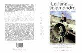 La lana salamandra - CCOO · Este libro relata la historia desgarradora de muchos hombres y mujeres, de delegados y dirigentes sindicales que han protagoniza-do una batalla constante