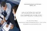 APLICABILIDAD DE LAS NICSP EN EMPRESAS PUBLICASvideocontasis.com/archivos/CONVENCIONSP2017.pdfNIIF Y EMPRESAS PUBLICAS La contabilidad de las empresas públicas en el Perú se rige