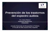 Prevención de los trastornos del espectro autista– P-ESDM en niños de 14-24 meses con sospecha TEA • Evitación de trayectoria atípica de desarrollo en niños de alto riesgo