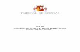 TRIBUNAL DE CUENTAS · 2019-04-30 · EL PLENO DEL TRIBUNAL DE CUENTAS, en el ejercicio de su función fiscalizadora, establecida en los artículos 2.a), 9 y 21.3.a) de su Ley Orgánica