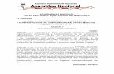 LA ASAMBLEA NACIONAL DE LA REPÚBLICA BOLIVARIANA DE …api.ning.com/files/f-*2rZsEsh579cR3cK0QtgJwiP9juAebanLU3... · 2017-05-29 · Artículo 14. El Cuerpo de Bomberos y Bomberas