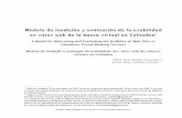 Modelo de medición y evaluación de la usabilidad en sitios web de … · 2012-06-18 · Modelo de medición y evaluación de la usabilidad en sitios web de la banca virtual en Colombia