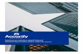 Accurify es una consultora especializada en el ... · Accurify se especializa en el asesoramiento laboral y previsional de empresas aportando una visión amplia desde la base de la