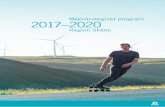 Miljöstrategiskt program 2017–2020material (inno- vationsstrategi för Skåne 2012– 2020) • Trafikförsörjnings- program för Skåne 2016 • Strategi för ett hållbart transport-