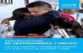 DESARRAIGADOS · 2019-11-26 · las causas estructurales de las migraciones irregulares procedentes del norte de Centroamérica y México, y se analizan las distintas dificultades
