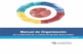 Manual de Organizació · PDF file 2019-07-26 · El presente Manual de Organización específico de la Dirección de la Unidad de Mejora Regulatoria se elabora con el objetivo de