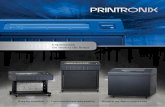 P8000 Impresoras - Printronixprintronix.com/wp-content/uploads/2019/01/P8000... · de matriz de línea de Printronix que se caracteriza por un tiempo máximo de actividad operativa,