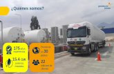 Presentación de PowerPoint · 2018-06-11 · 2 9 camiones cisterna certificados 19,760 contratos residenciales 340.89 Km. de Redes 6 plantas $53M al 100% Planta Arequipa Sur Planta