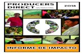 2018 - producersdirect.orgproducersdirect.org/wp-content/uploads/2019/05/PD... · Generamos un impacto en una red de pequeños/as ... Desafíos juveniles Desafíos productores Desafíos