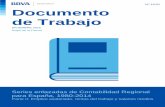 Nº 15/31 Documento de Trabajo - BBVA Research · Nº 15/31 Documento de Trabajo DICIEMBRE 2015 Ángel de la Fuente Series enlazadas de Contabilidad Regional para España, 1980-2014