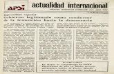 Refere’ndum espaiiol Gobierno legitimado como …acento significativo en 10s es- fuerzos de disminucion de la inflacion, rebajada de un 29% en 1974 a un llp en 1976, co- mo tampoco