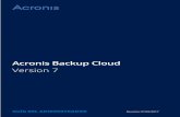 Acronis Backup Cloud Administrator's Guidedl.acronis.com/u/pdf/BackupCloud_adminguide_es-ES.pdf · El Agente para VMware realiza copias de seguridad de equipos virtuales ESXi sin