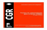 R-CO-9-2009. CONTRALORÍA GENERAL DE LA REPÚBLICA. Control Interno Sector Publico.pdf · Artículo 1° – Aprobar y promulgar el documento denominado “ Normas de control interno