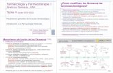 Farmacología y Farmacoterapia I ¿Cómo modifican los ... · transaminasa)... • Inhibidores que no se unen al bolsillo de unión del sustrato, e.g. hirudina 56-65 Covalent Inhibition