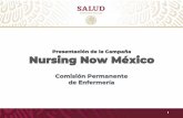 Presentación de PowerPointPresentación de la Campaña Nursing Now México 1 Comisión Permanente de Enfermería 2 3 4 • • • 6 – – – – – – En este documento se abordan