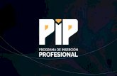 Presentación PIP - empleoyfamilia.cba.gov.ar · descripciÓn del programa apoyar a los profesionales residentes en la provincia de cÓrdoba, recientemente egresados, de universidades