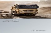 Mercedes Benz - fichas camiones faltantes 2panamer.com/mercedes/fichas/actros+4144K.pdf · 2019-05-20 · Caja de cambios “Mando telligent” MB G 240 - 16 / 11,7 - 0,69 Marchas