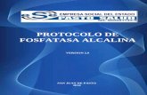 PROTOCOLO DE FOSFATASA ALCALINA de salud/DocEstandarizadosRes 499...PROTOCOLO DE FOSFATASA ALCALINA FORMULACION CODIGO VERSION PAG Subgerencia de Salud e Investigación PR-FOA 2.0