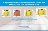 Regenerador de baterías REPLUS - Energic Plus · • Modo de soporte con 6 programas, en función del estado de deterioro de la batería. • Comprobación fiable y fácil del estado