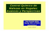 Control Químico de Malezas en Nogales: Avances y …biblioteca.inia.cl/medios/platina/descarga/JOrmeno_Control_quimico_malezas_nogal.pdfpivotantes, etc.. El rompimiento mecánico