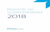 Reporte de Sustentabilidad 2018 - ri.pampaenergia.com · la sustentabilidad de los negocios centrales de Pampa. En miras de optimizar nuestra estrategia, en el 2018 continuamos trabajando