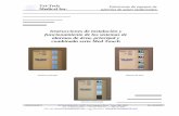 Instrucciones de instalación y funcionamiento de los ... REV D Spanish Med Touch Area...Servicio de gases----- 26 . Código de colores estándar, Lengua y pestillo/Sin ... Este manual