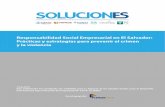 Responsabilidad Social Empresarial en El Salvador: …fusades.org/sites/default/files/investigaciones...Responsabilidad Social Empresarial en El Salvador: Prácticas y estrategias