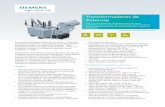 Transformador de Potencia... · 2020-02-13 · • Amplia base de transformadores de potencia Siemens Colombia operando en el continente americano por mas de 35 años. • Diseño