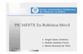 Projecte 52: PIC16F87X en Robótica MóvilEstudio del microntrolador PIC16F87X en robótica móvil-Definir microcontrolador-Caracteristicas de un PIC para robótica móvil-Programación