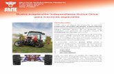 Nueva suspensión independiente Active Drive para tractores … · 2017-05-01 · independiente y no como un eje completo basculante. De esta manera, ... información al usuario a