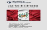 Observatorio Internacional - Universidad Finis Terraecomunicacionesyhumanidades.uft.cl/images/OAI/bole... · En Perú, el presidente Pedro Pablo Kuczynski aún enfrenta los daños