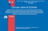 Circular DGA N˚3/2018 - SMI-ICE-Chile · • La Circular DGA N˚3/2018 tiene por objetivo instruir acerca del procedimiento para constituir derechos de aprovechamiento de aguas subterráneas