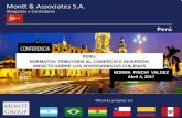 PERU: NORMATIVA TRIBUTARIA AL COMERCIO E INVERSIÓN ... Normativa Tributaria 4 de...Sociedad Anónima Cerrada (S.A.C.) De 2 a 20 accionistas. ... Ej. Presentar mas de una declaración