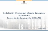 Dirección de Docencia | DIRDOC - Instalación Efectiva del Modelo …docencia.udec.cl/unidd/images/stories/documentos/Present... · 2013-05-29 · decir que nuestra tarea como profesores