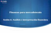 Finanzas para mercadotecnia - UNID · Método de razones financieras simples . Conclusión Las finanzas constan de varios elementos importantes, los cuales determinan funciones dentro